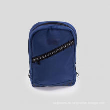 Blue Herren -Leinwand Messenger -Tasche